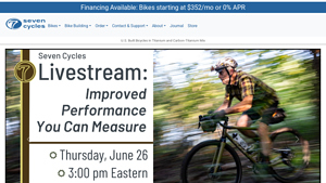 Seven Cycles - U.S. Built Custom Bicycles in Titanium and Titanium ... - bikes made in usa