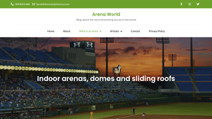 Indoor arenas, domes and sliding roofs - Arena World - biggest arena in the usa