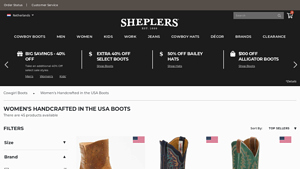 Cowgirl Boots Handcrafted in the USA - Sheplers - cowgirl boots made in usa