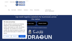 USA Warehouse | Best Fulfillment Company - SHIPHYPE - inexpesnive warehouses in western usa