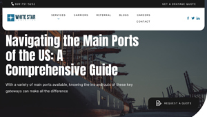 Navigating the Main Ports of the US: A Comprehensive Guide - ports east coast usa