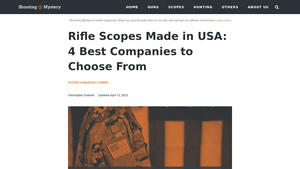 Rifle Scopes Made in USA: 4 Best Companies to Choose From - rifle scopes made in usa