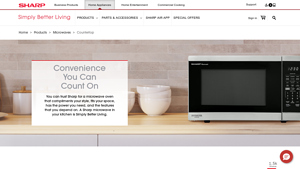 Sharp Countertop Microwave Oven Buying Guide & Features - microwave ovens made in usa