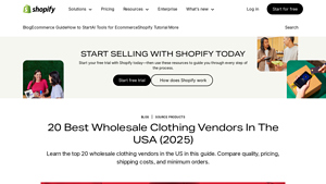 20 Best Wholesale Clothing Vendors In The USA (2025) - Shopify - dress manufacturers usa