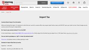 Import Tax - Shopping In Japan - import tax from japan to usa