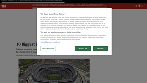 10 Biggest NFL Stadiums - Sports Illustrated - largest stadium in usa