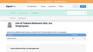 Takara Belmont USA - Employee Insights