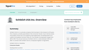 Schleich USA Inc. Overview | SignalHire Company Profile - schleich usa inc