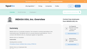 INDASA USA, Inc. Overview | SignalHire Company Profile - indasa usa inc