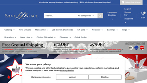 Wholesale Sterling Silver Jewelry Supplier | Silver Palace Inc. - jewelry manufacturers usa
