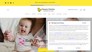 Simply Chickie | Organic cotton clothing for babies and kids - childrens clothes made in usa
