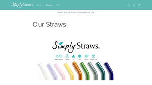 Our Straws - Simply Straws - stainless steel drinking straws made in usa