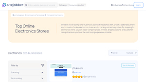 The 10 Best Online Electronics Stores Sites in 2025 - Sitejabber - best usa electronic online store