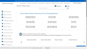 Wholesale Containers, Glass & Plastic Bottles, Jars, Metal Tins - glass bottle manufacturers usa