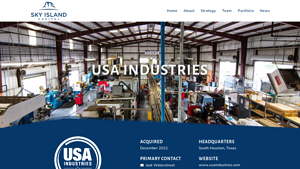 USA Industries - Sky Island Capital - usa industries