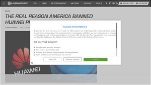 The Real Reason America Banned Huawei Phones - SlashGear - huawei company in usa