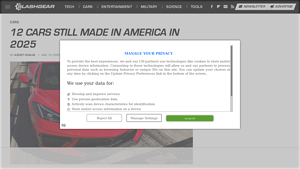 Cars Still Made In America In 2025 - SlashGear - car brands made in usa