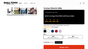 Boogie Bike Cruiser | Electric Bike Assembled in the US - electric bike made in usa