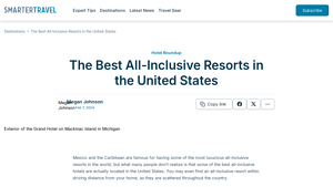 The 25 Best All-Inclusive Resorts in the U.S. | SmarterTravel - all-inclusive vacation packages in usa