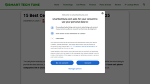 15 Best Cell Phone Companies List for 2025 - Smarttechtune - cell phone companies in usa