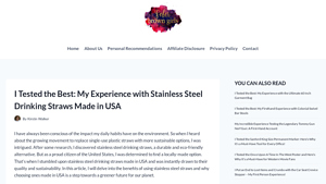 I Tested the Best: My Experience with Stainless Steel Drinking Straws ... - stainless steel drinking straws made in usa