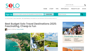 Cheap Solo Travel Destinations: Shortlist of Fun, Safe & Affordable - cheap solo vacations usa