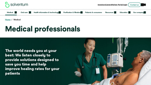 Medical solutions and areas of expertise | Solventum - kci usa inc