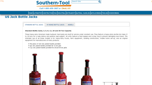 US Jack Bottle Jacks - Southern Tool - jack made in usa