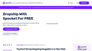 5 Fastest Dropshipping Suppliers in USA - Spocket - dropship distributors usa