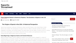The Origins of Sports in the USA: A Historical Perspective - sports invented in usa