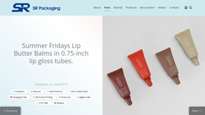 Summer Fridays Lip Butter Balms in 0.75-inch lip gloss tubes. - summer fridays distributor in usa