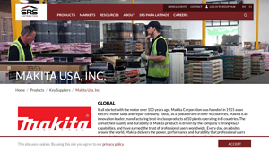 Makita Usa, Inc. - SRS Distribution - makita usa inc