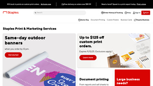 Printing & Marketing Services - Staples - printing usa