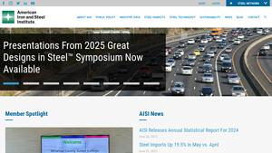 American Iron and Steel Institute - The Voice of the American Steel ... - steel manufacturers in usa
