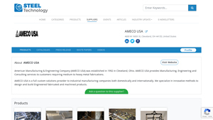 AMECO USA - Metal Fabrication Solutions