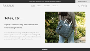 Totes, Etc... – Steele Canvas Basket Corp - canvas bags made in usa