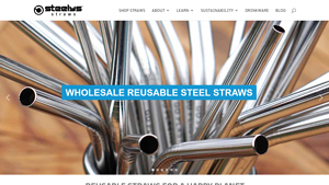 Steelystraws - Premium Reusable Stainless Steel Straws
