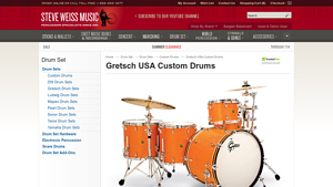 Gretsch USA Custom Drum Sets | Steve Weiss Music - gretsch usa custom