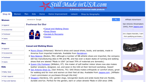 Still Made in USA.com - American-made Footwear for Her - gym shoes made in usa