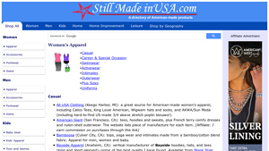 Still Made in USA.com - American-Made Women's Apparel - made in usa women's clothes