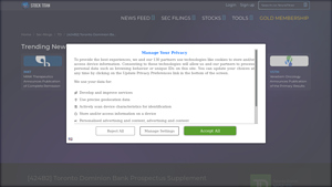 [424B2] Toronto Dominion Bank Prospectus Supplement - Stock Titan - buffers usa