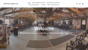 Bicycleman Online, Your source for all your recumbent bike parts - used pelso recumbent parts usa