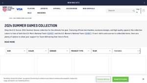 2024 Summer Games Collection - Official U.S. Soccer Store - team usa olympic clothing