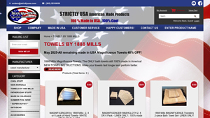 TOWELS BY 1888 MILLS - Strictly USA - towels made in usa