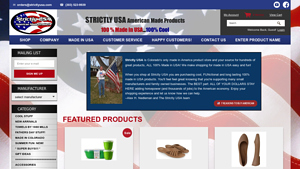 Buy 100% Made in USA Products Here!..BUY AMERICAN::Strictly USA ... - made in the usa store
