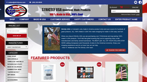 Buy 100% Made in USA Products Here!..BUY AMERICAN::Strictly USA ... - items that are made in the usa