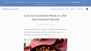 Cast Iron Cookware Made in USA: Top American Brands - cast iron frying pans made in usa