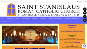 Saint Stanislaus Roman Catholic Church – 51 Lansdale Ave ... - lansdale pa 19446 usa