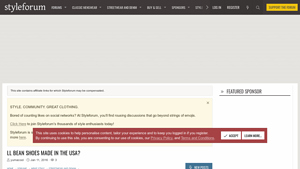 LL Bean shoes made in the USA? - Styleforum - ll bean made in usa