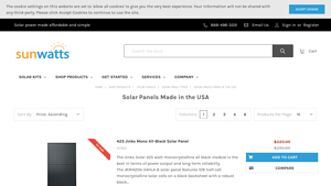Solar Panels Made in the USA - SunWatts - solar panel manufacturers usa